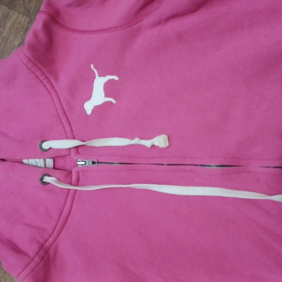 Pink Victoria Secret hoodie size medium - Picture 2 of 9